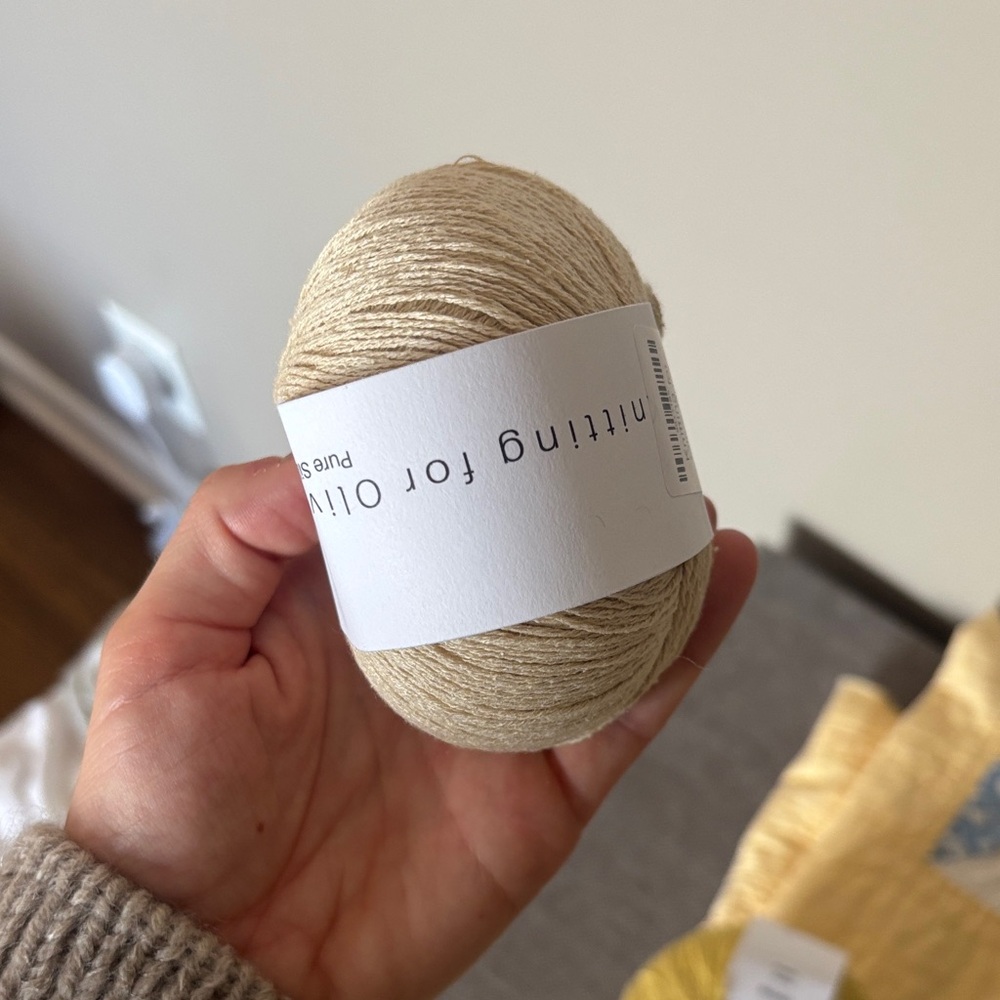 Knitting for Olive Pure Silk in Wheat